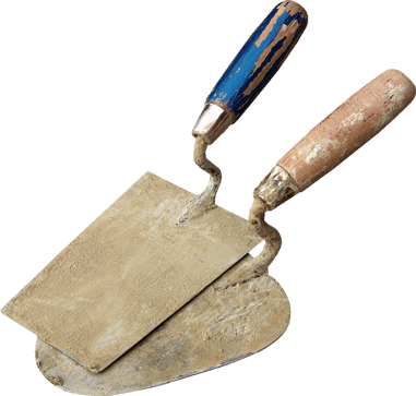 used-trowels-by-contractors